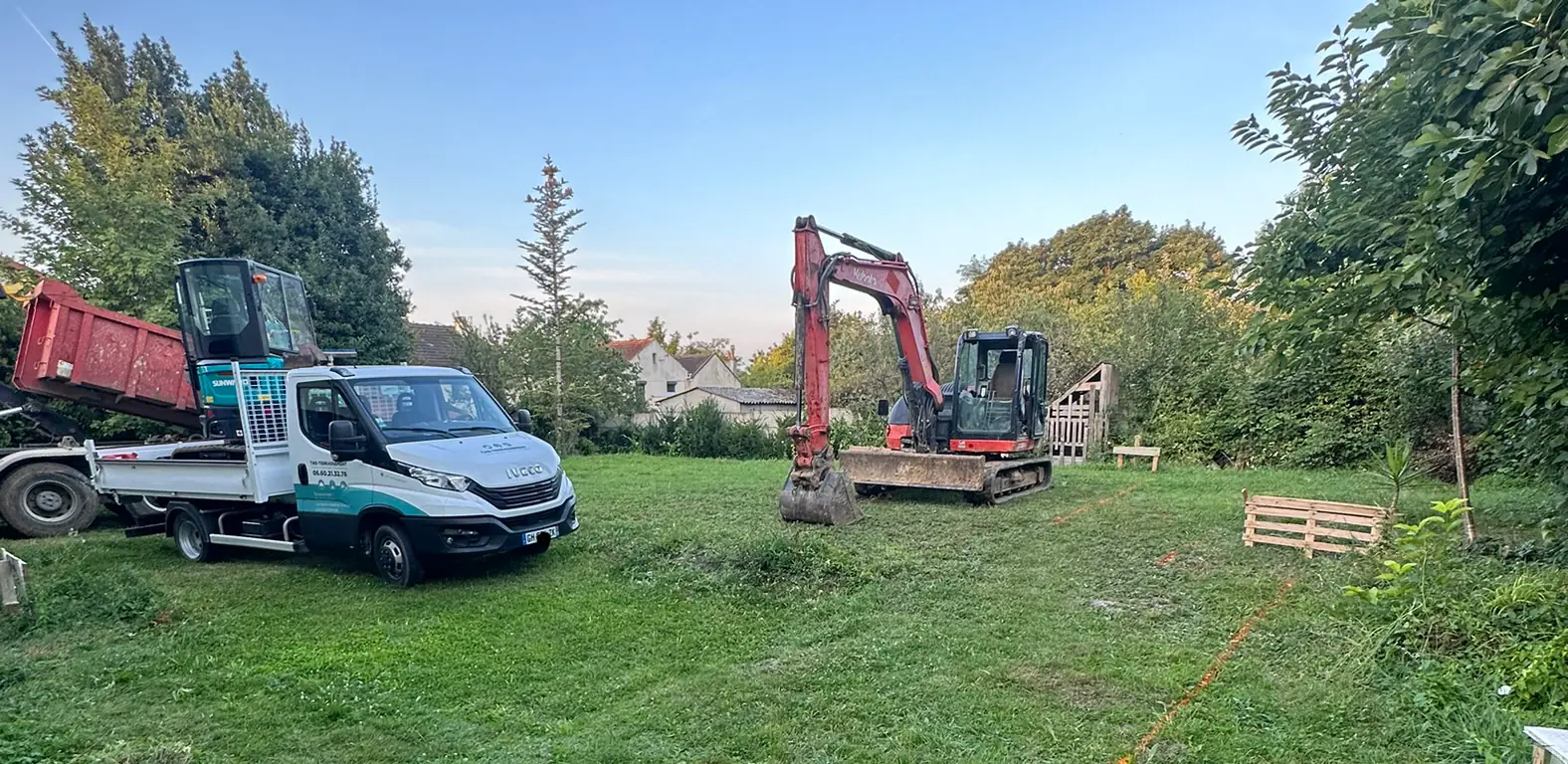 Travaux de terrassement en Essonne