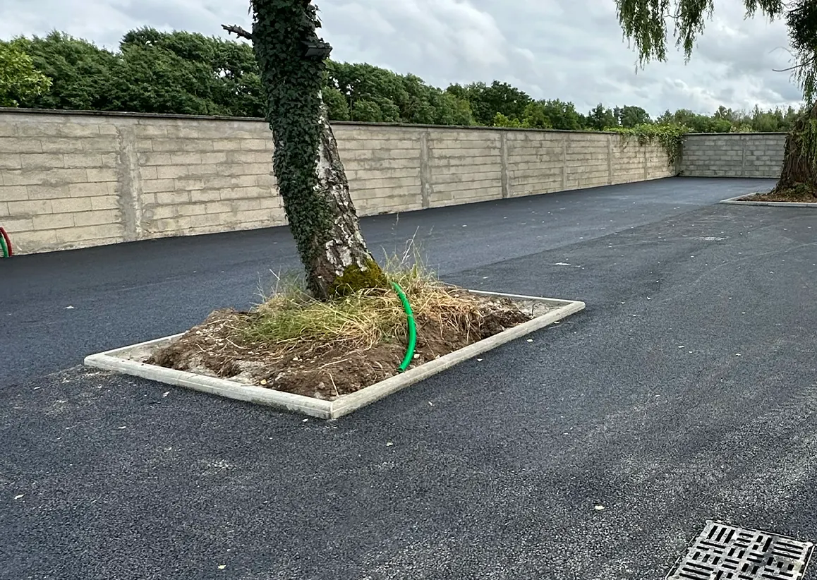 Construction muret de clôture en parpaing à Arpajon