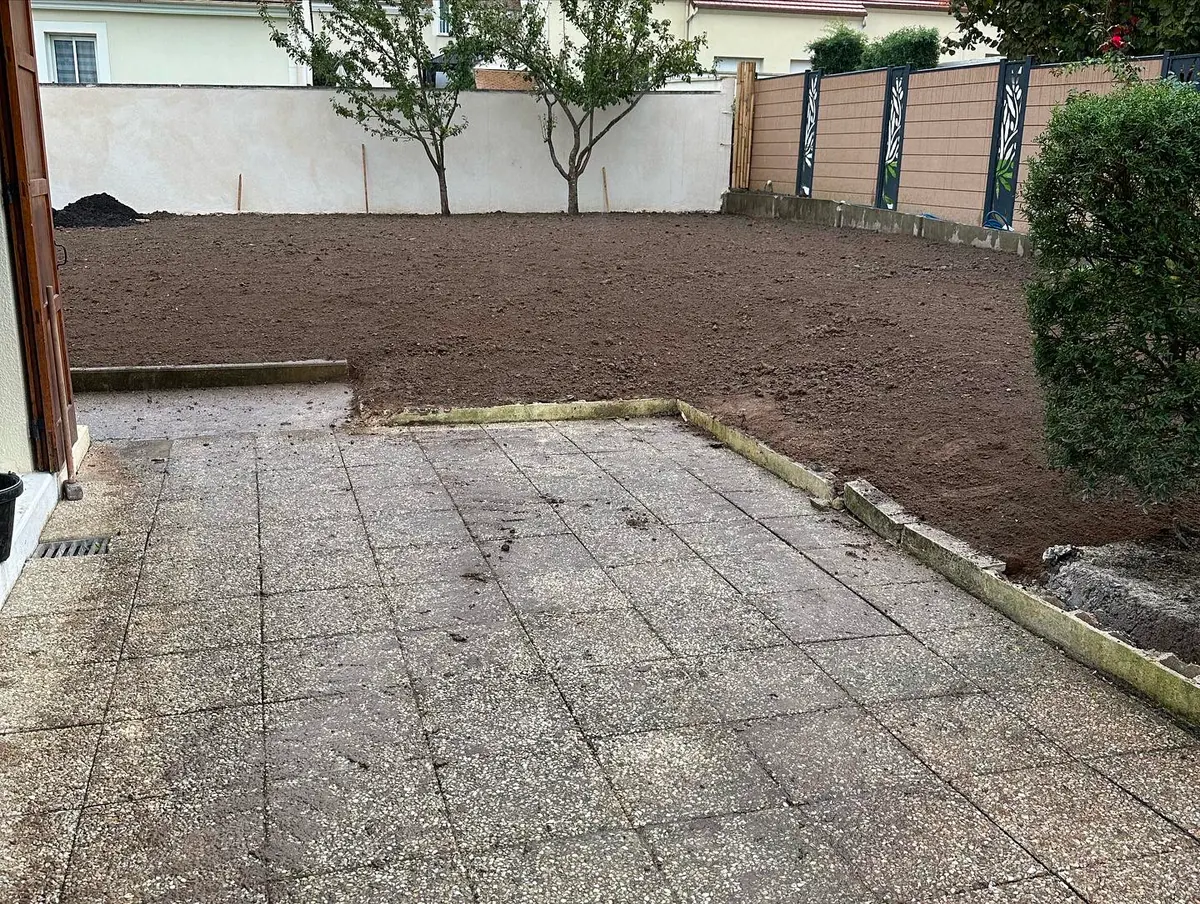 Engins de terrassement modernes