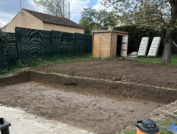 Préparation terrain construction Essonne