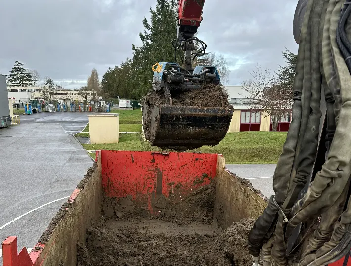 Benne déchets verts Essonne